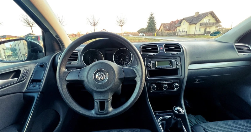 Volkswagen Golf cena 23500 przebieg: 167783, rok produkcji 2009 z Dobczyce małe 407